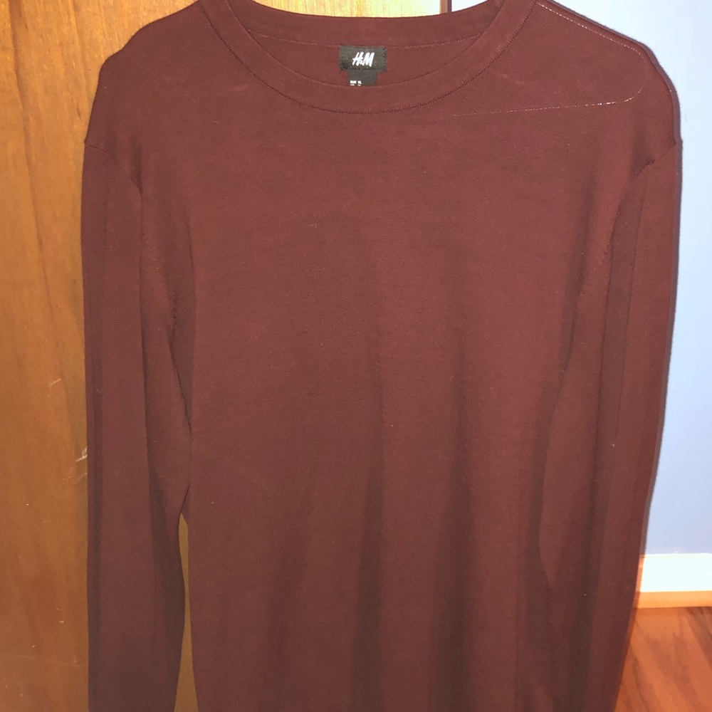 H&M light sweater crew neck
